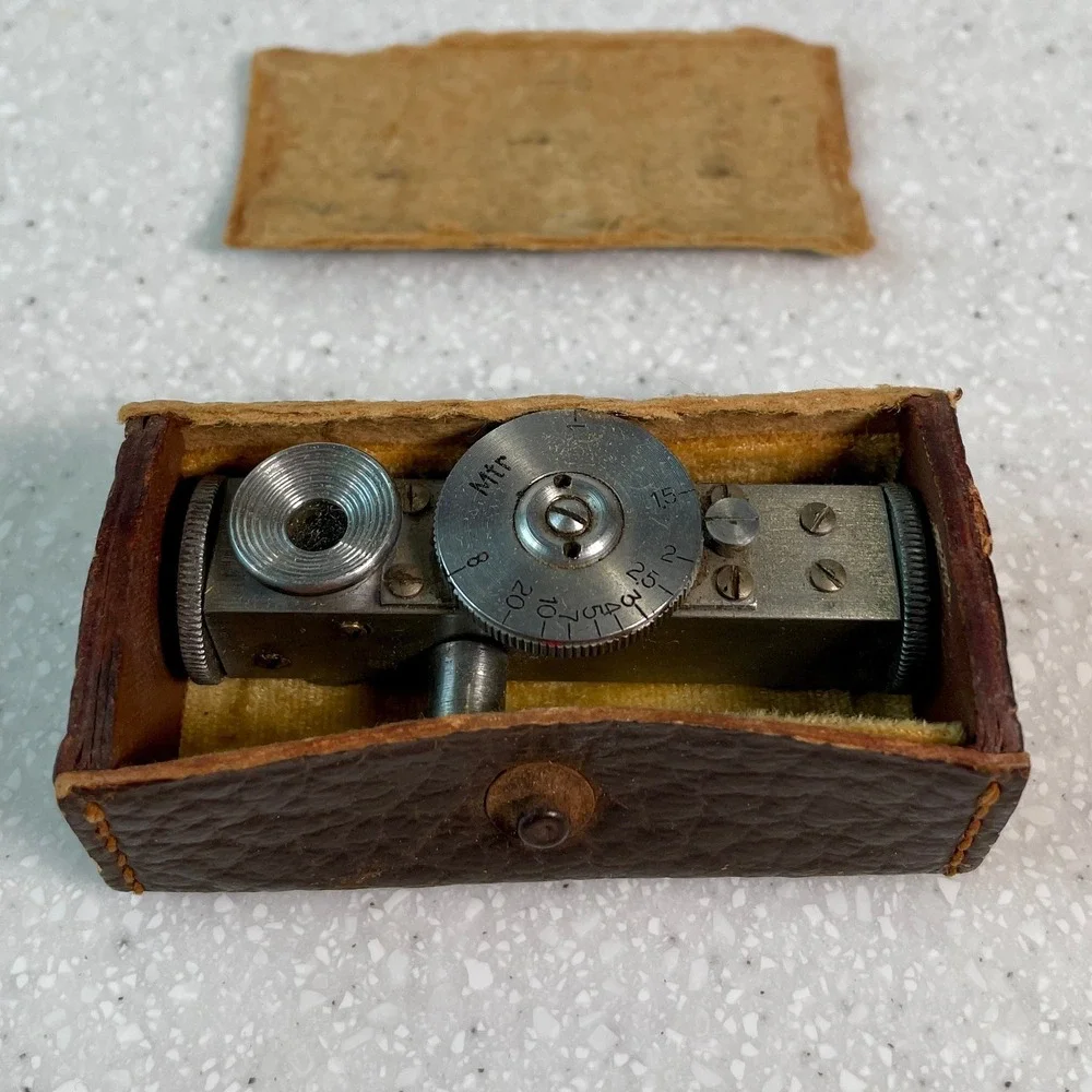 Vintage TOR Tokyo External Rangefinder Camera Accessory Japan 1950s with Case